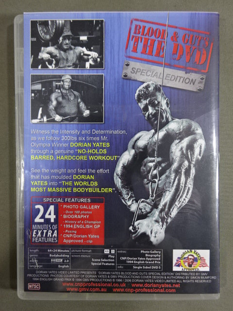 DORIAN YATES ★6X MR.OLYMPIA BLOOD＆GUTS SPECIAL EDITION★