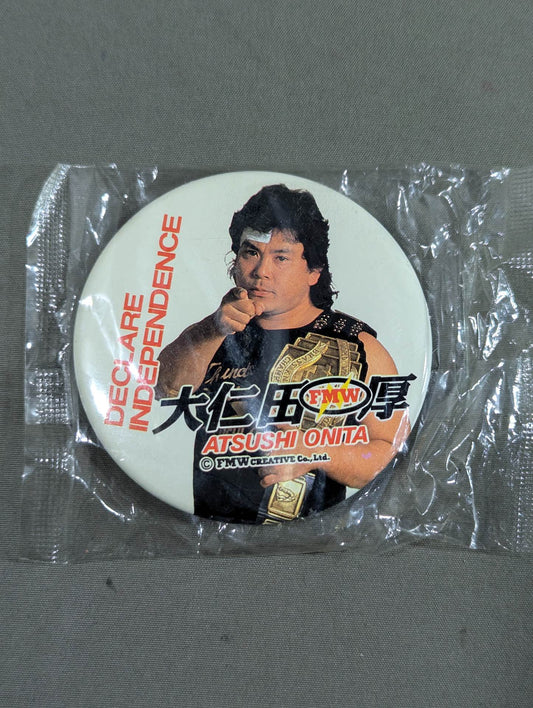 大仁田厚 缶バッジ