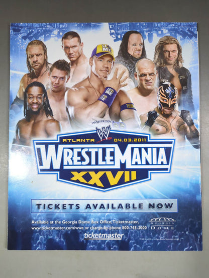 WWE WRESTLE MANIA XXⅦ