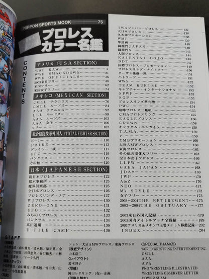 2004ゴング プロレスカラー名鑑