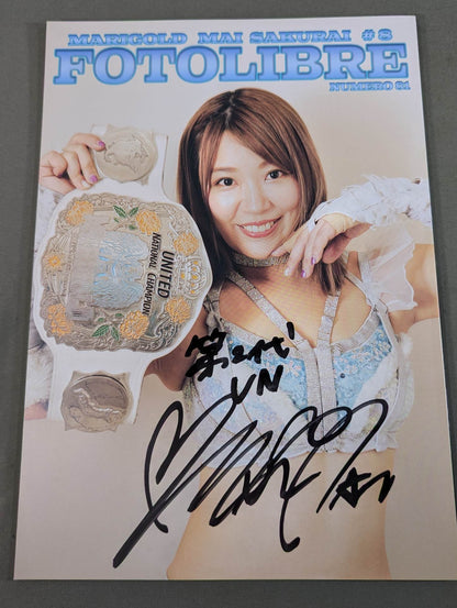 【桜井麻衣 直筆サイン入り】FOTOLIBRE de Mascara Numero.81