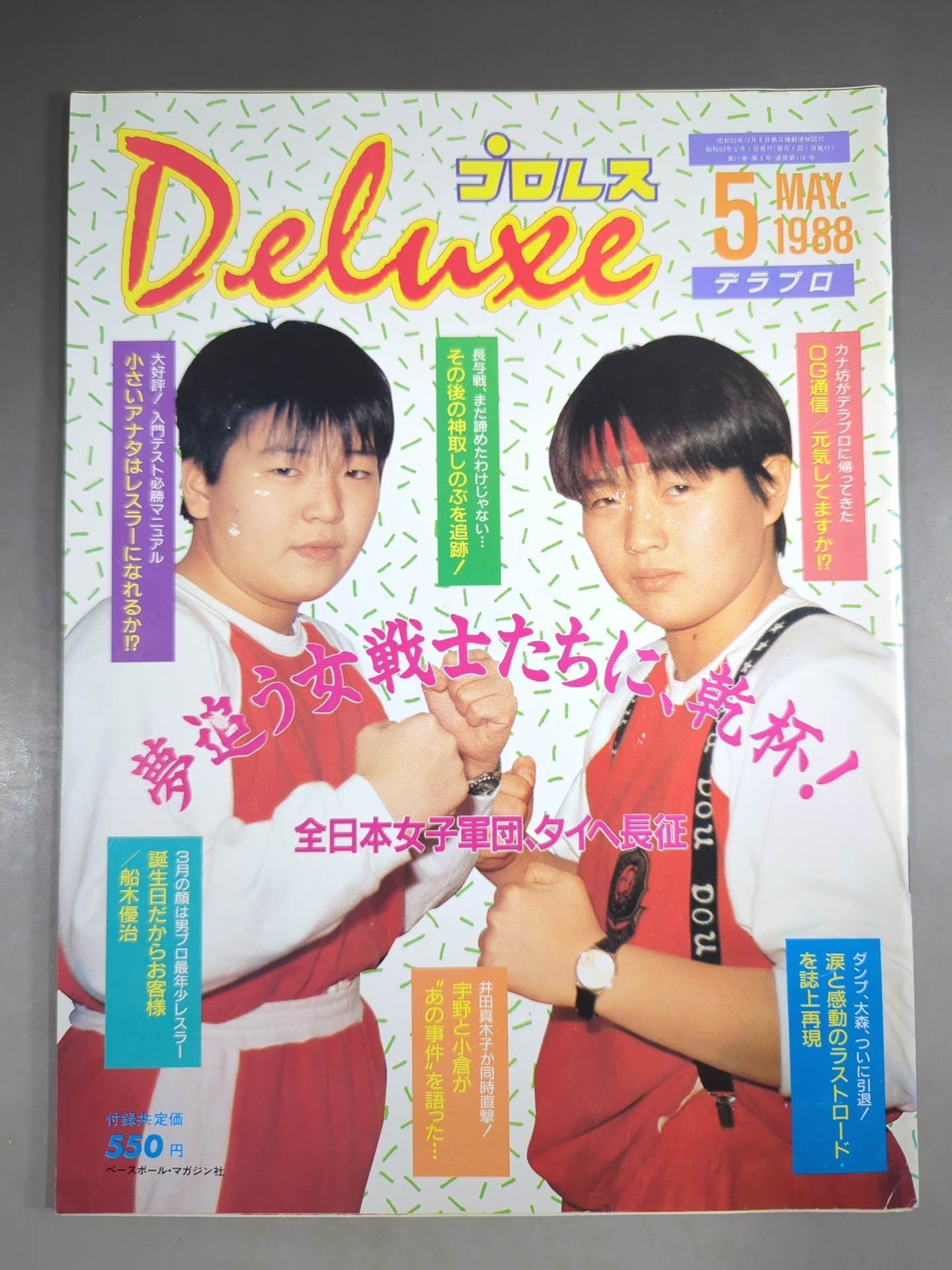 デラックスプロレス 1988年5月号