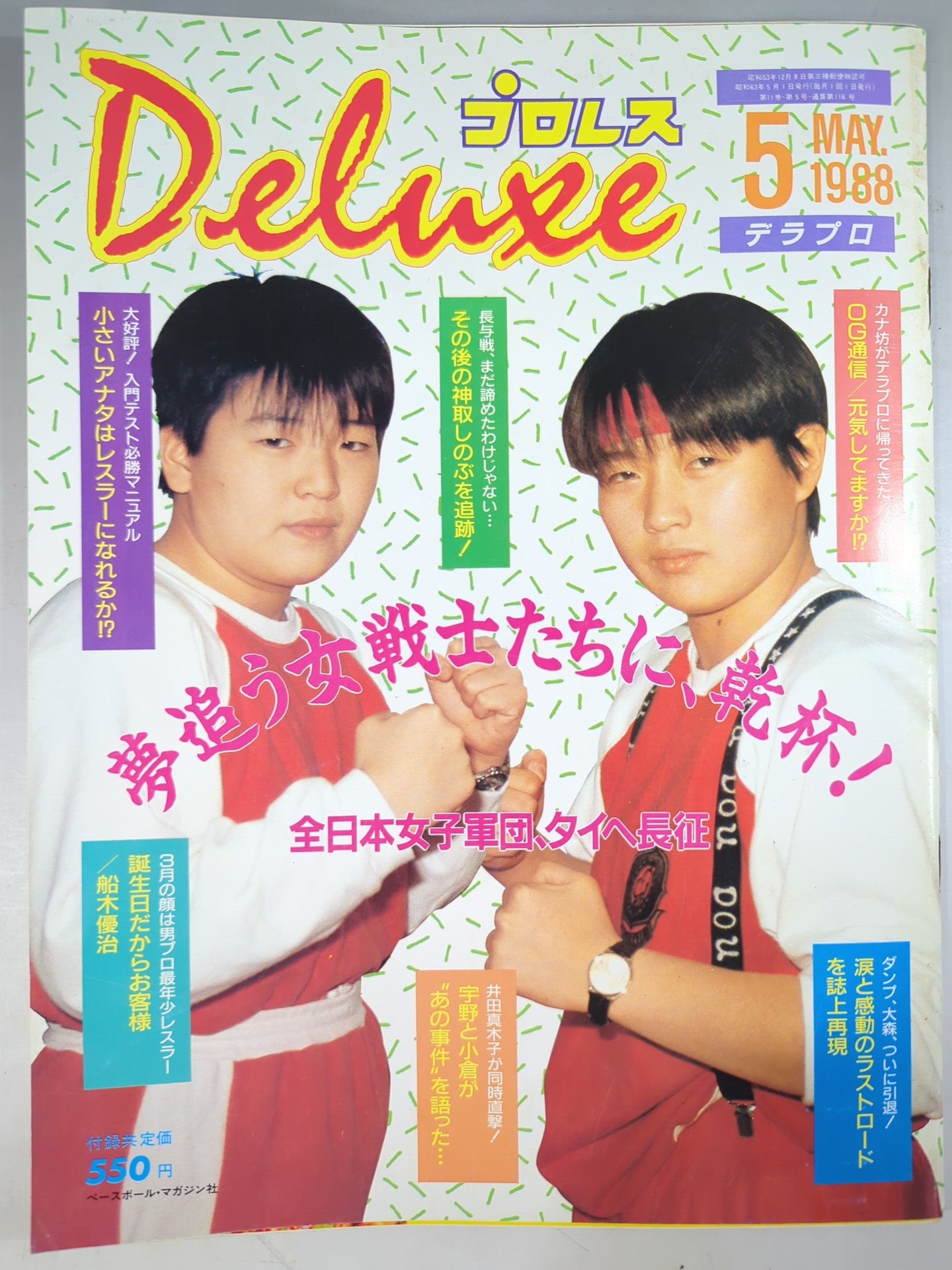 デラックスプロレス 1988年5月号