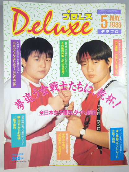 デラックスプロレス 1988年5月号