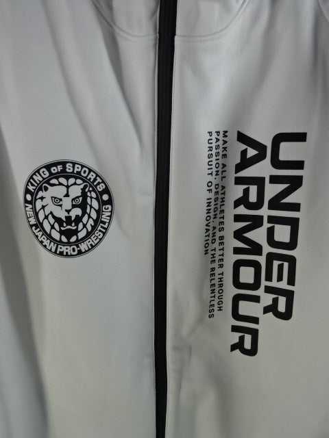UA Lion Mark  Winter Knit 3-Layer Jacket (1) (White)