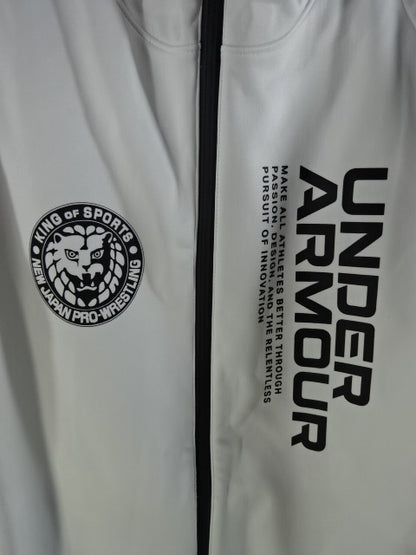 UA Lion Mark  Winter Knit 3-Layer Jacket (1) (White)