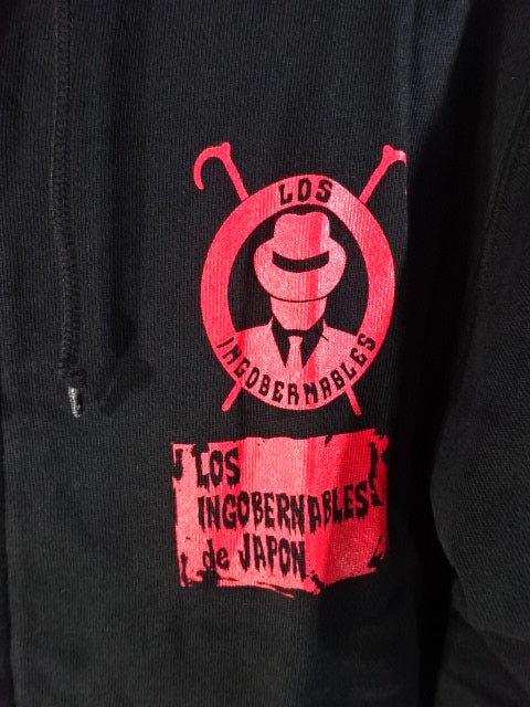 L.I.J Zip hoodie  (7) (2020 / Black×Red)