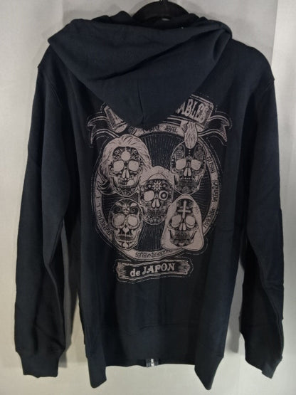 L.I.J. Zip hoodie  (4) (Day of the Dead / Karabela Taste / Black)