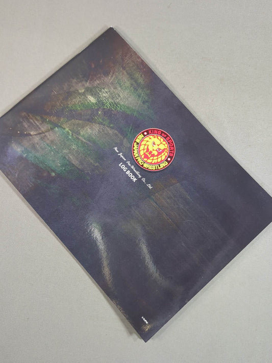 New Japan Pro Wrestling  Original Logbook