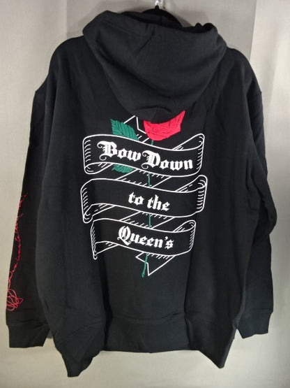 HTML ZERO3×STARDOM Utami Hayashishita  Collaboration Pullover hoodie (1) (black)