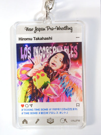 ★新日本プロレスくじ 2020★ 高橋ヒロム アクリルキーホルダー