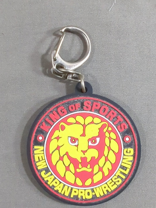 Lion Mark  Rubber Keychain