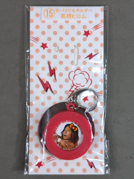 ★ Hello Kitty×Hiromu Takahashi  ★ PinBack button & holder