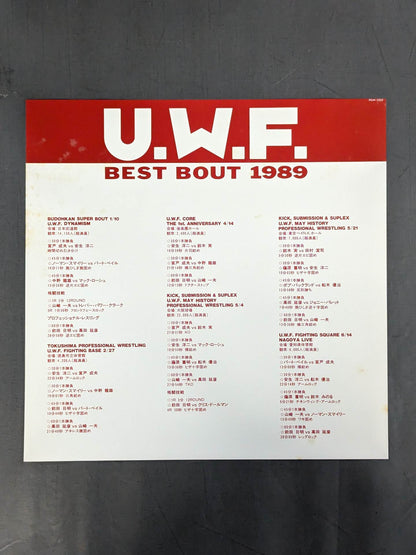 U.W.F BEST BOUT 1989