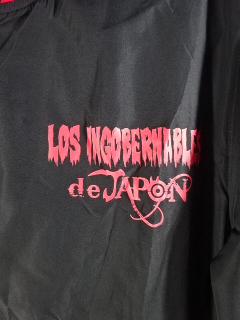 L.I.J. Lightweight Stadium zip-up jacket (2)(Black×Red)