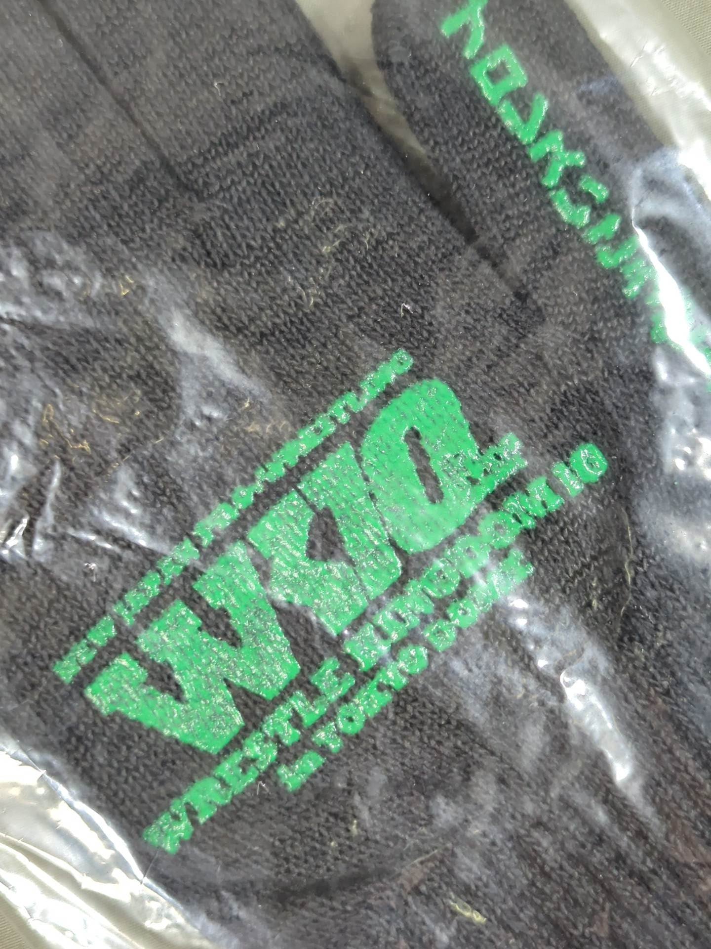 Wrestle Kingdom 10 Gloves (Black× Green)