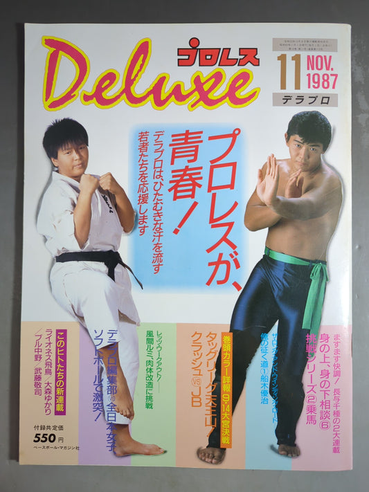 デラックスプロレス 1987年11月号