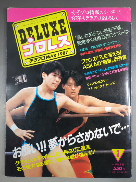 デラックスプロレス 1987年3月号