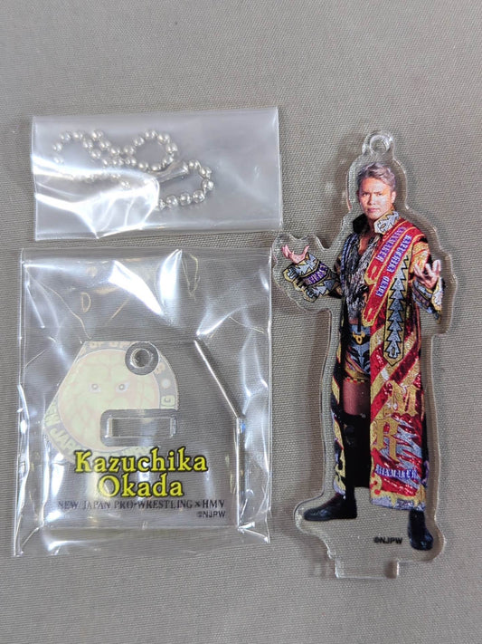 [HMV Exclusive] Kazuchika Okada  (B) Acrylic Stand Keychain Collection