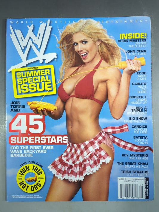 WWE MAGAZINE 2006年8月号
