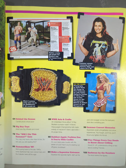 WWE MAGAZINE 2006年8月号