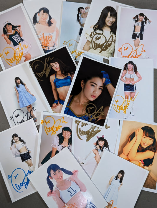 ★Cheer1★ 才木玲佳 直筆サイン入り ブロマイドセット A