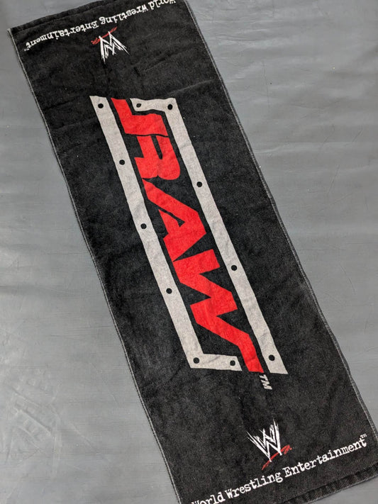 WWE「RAWロゴ」スポーツタオル