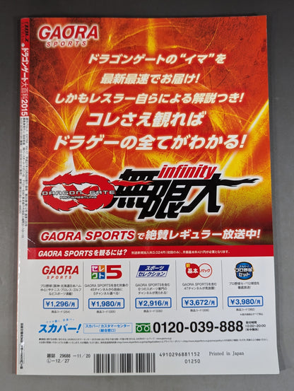 週刊プロレス別冊125 ドラゴンゲート大百科2015