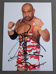 藤田和之 直筆サイン入りポートレート(A-4) – 闘道館