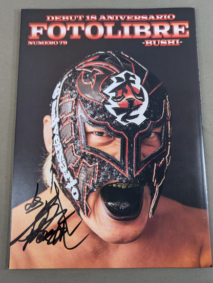 【BUSHI 直筆サイン入り】FOTOLIBRE de Mascara Numero.79