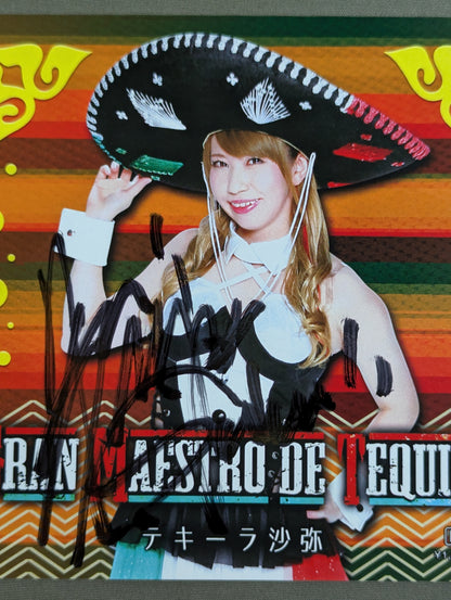 【直筆サイン入り】テキーラ沙弥 入場曲「GRAN MAESTRO DE TEQUILA」
