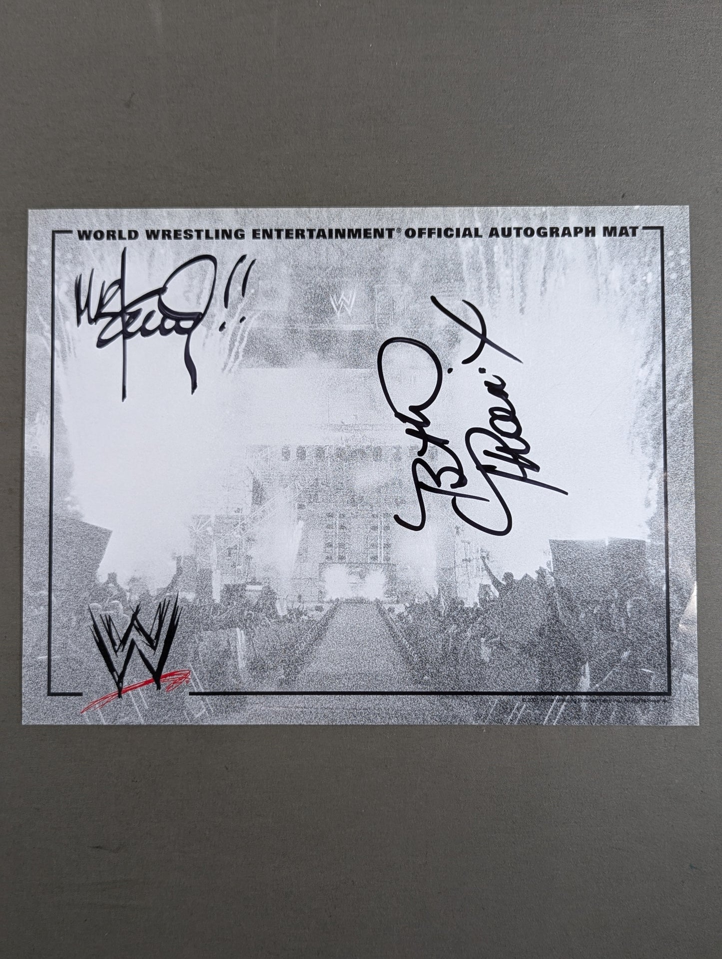 ミスター・ケネディ&ベス・フェニックス(WWE専用用紙)