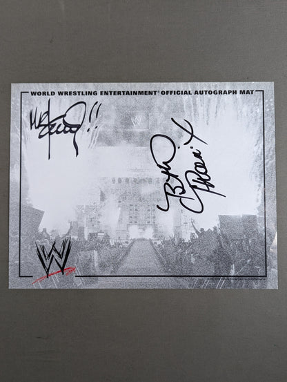 ミスター・ケネディ&ベス・フェニックス(WWE専用用紙)