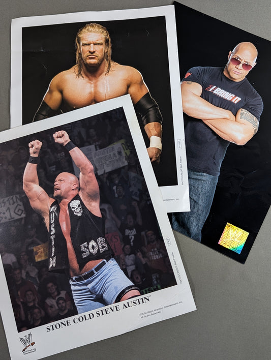 WWE ポートレート 3枚セット