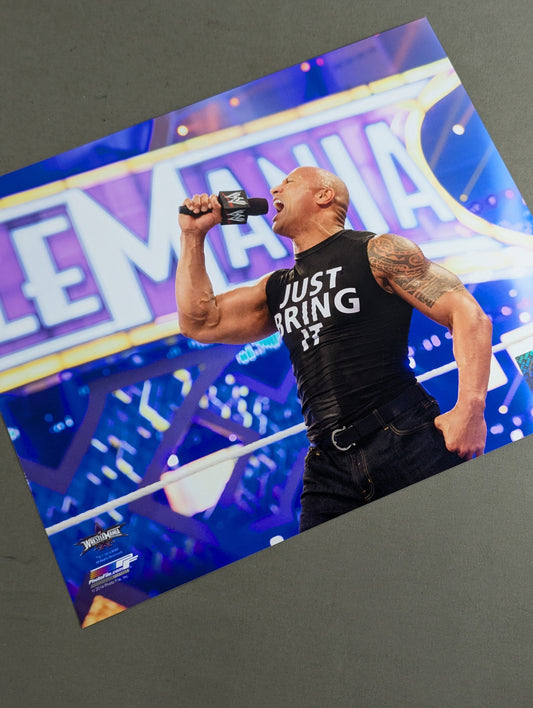 ザ・ロック WWE ポートレート