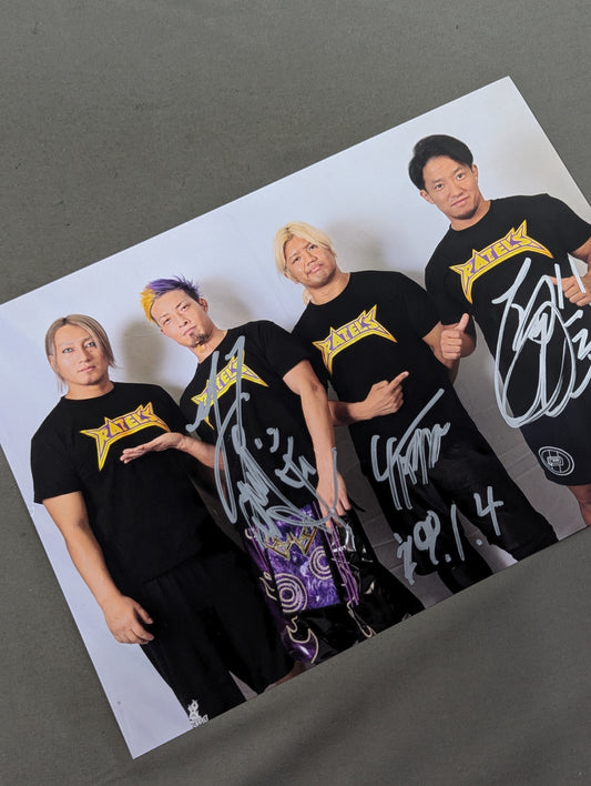 【3選手直筆サイン入り】 NOAH ジュニア ポートレート