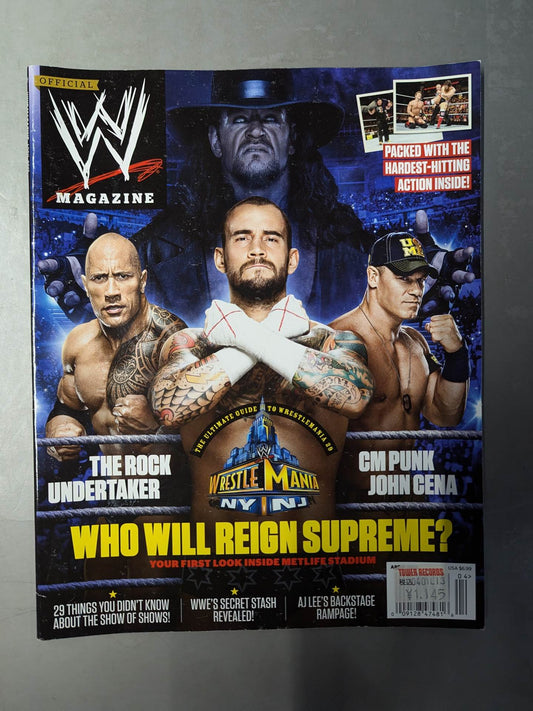 WWE MAGAZINE 2013年4月号