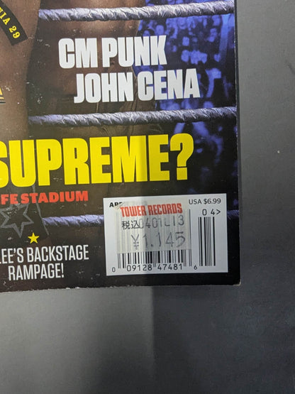 WWE MAGAZINE 2013年4月号