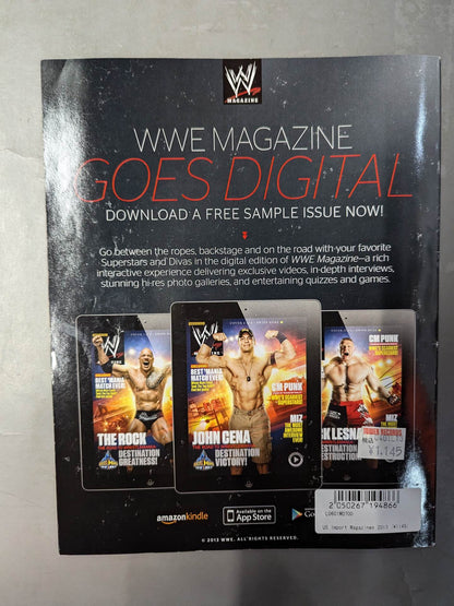 WWE MAGAZINE 2013年4月号
