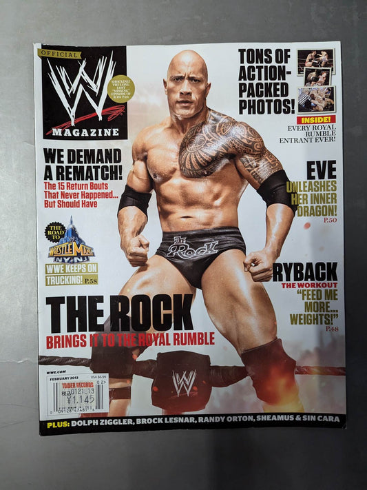 WWE MAGAZINE 2013年2月号