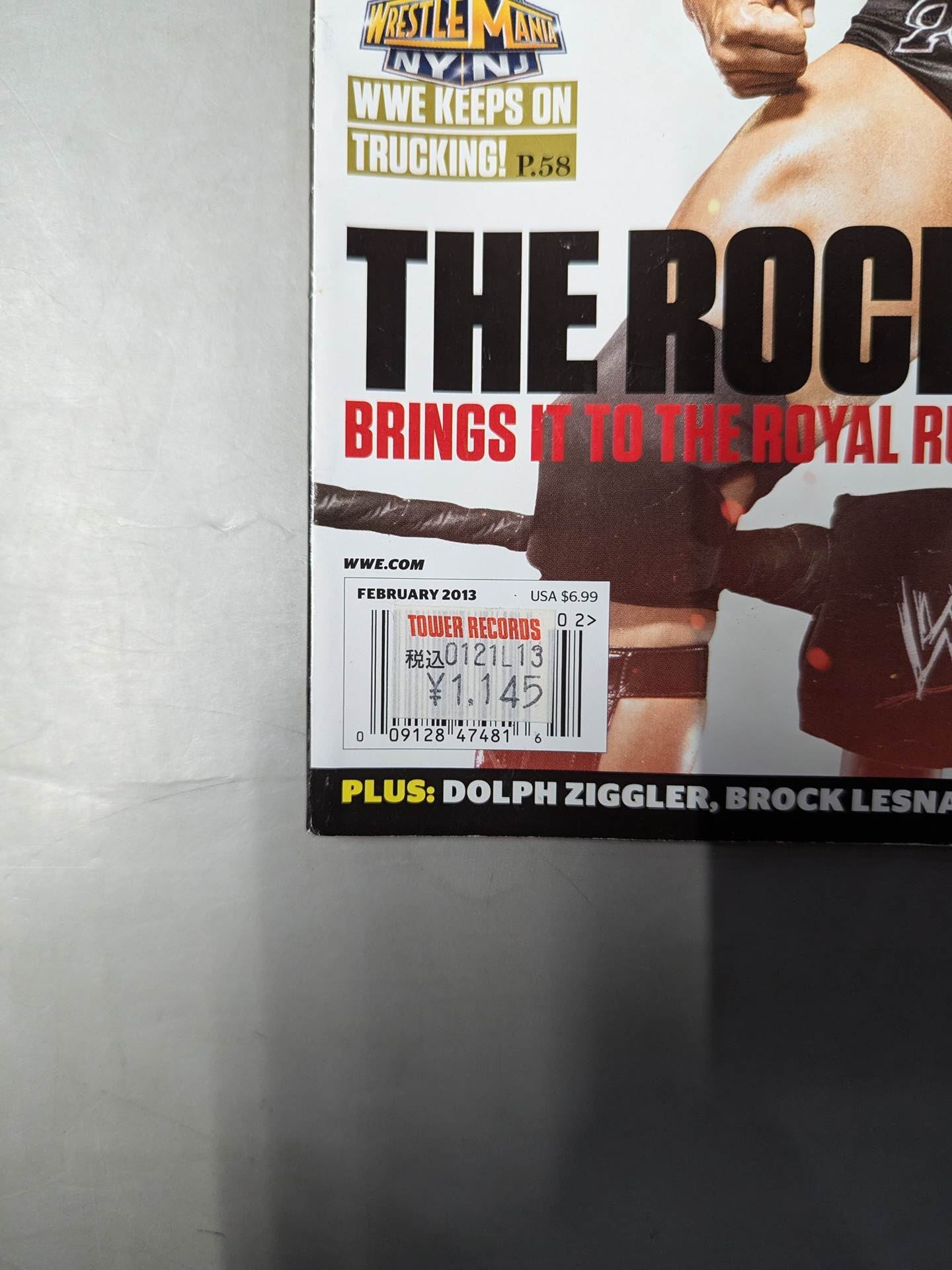 WWE MAGAZINE 2013年2月号