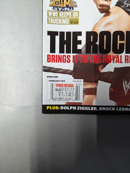 WWE MAGAZINE 2013年2月号