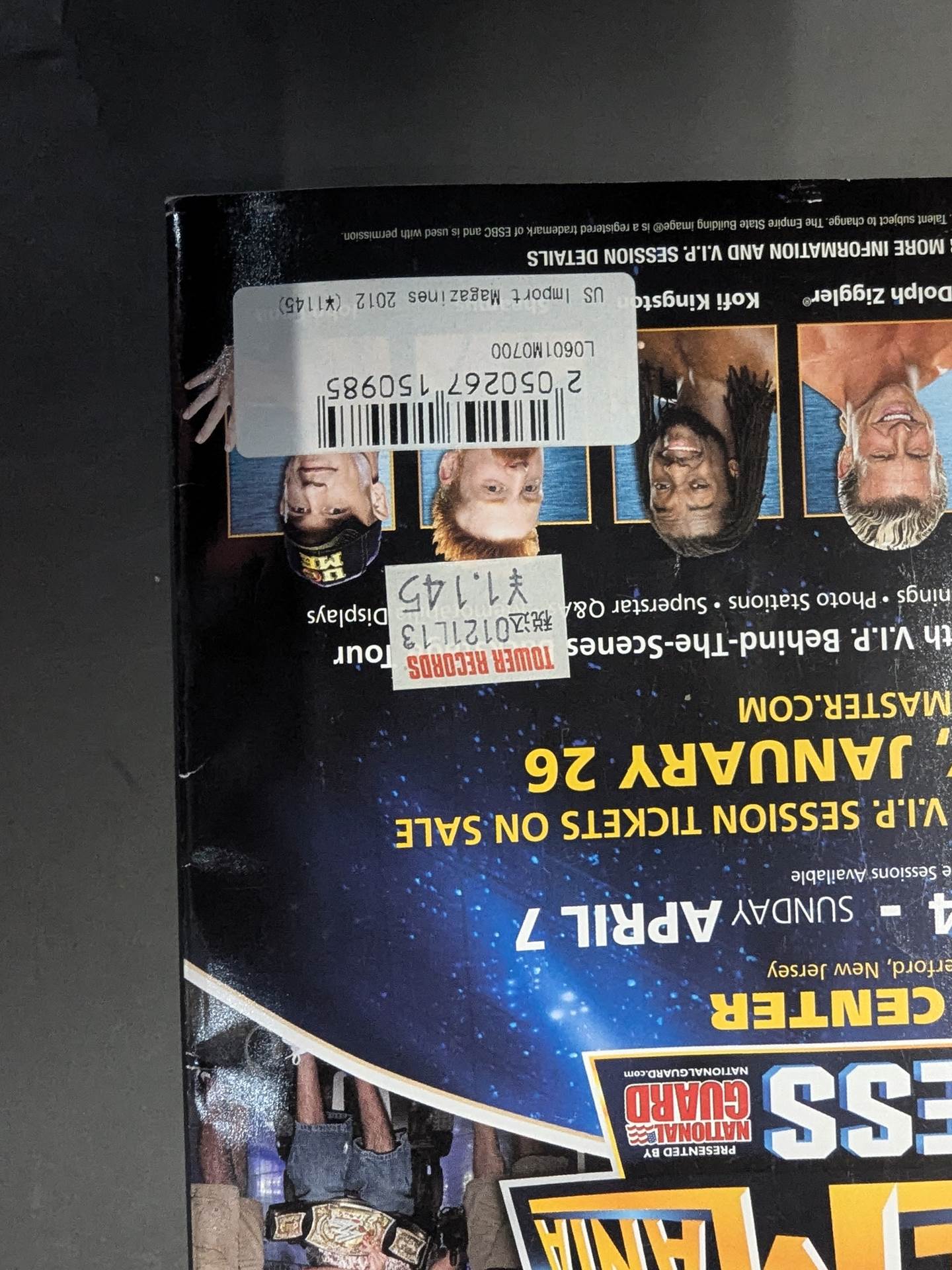 WWE MAGAZINE 2013年2月号