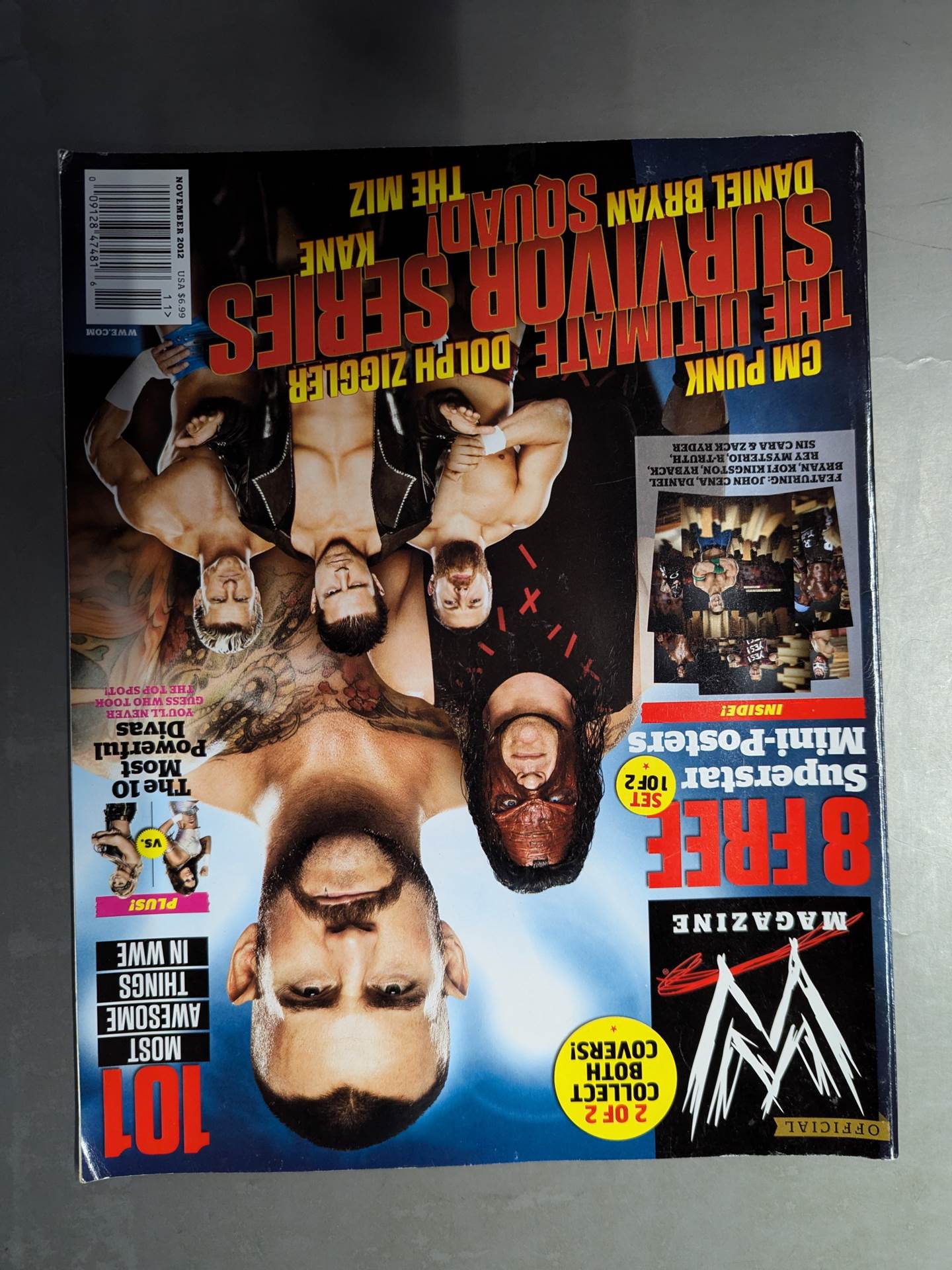 WWE MAGAZINE November 2012 issue (1)
