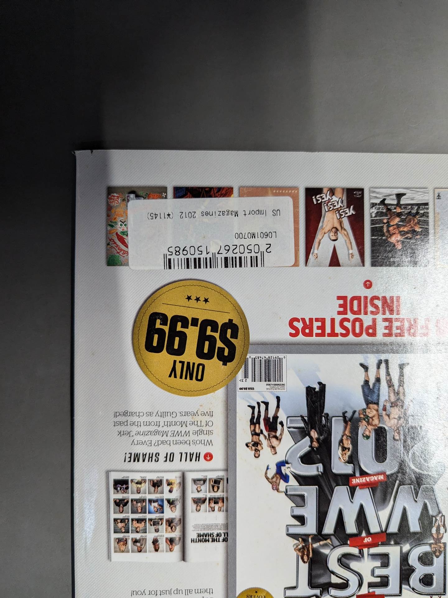 WWE MAGAZINE November 2012 issue (1)