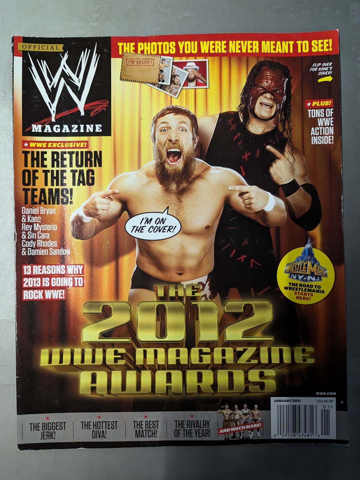 WWE MAGAZINE 2013年1月号