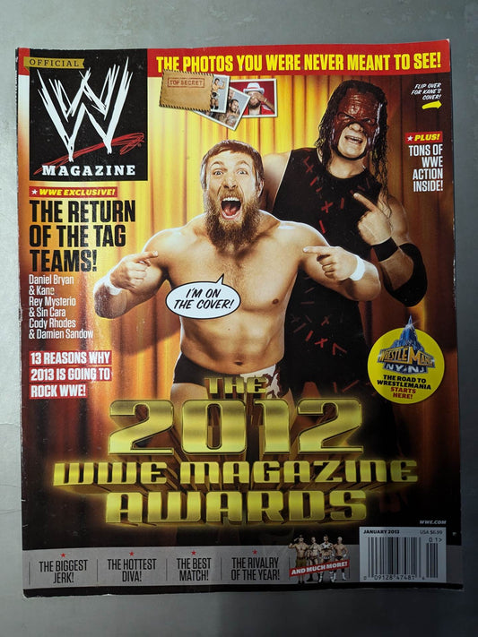 WWE MAGAZINE 2013年1月号