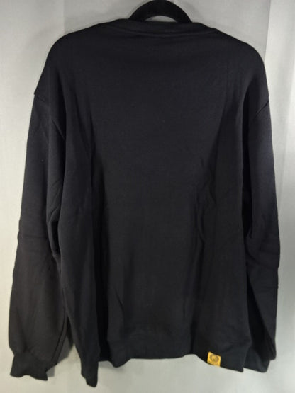 New Japan Pro Wrestling × Shimamura Lion Mark Sweatshirt (1) (Black)