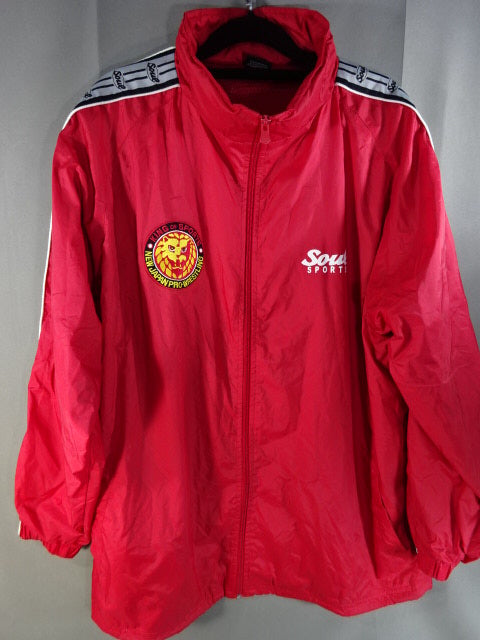 New Japan Pro Wrestling × SOUL Breaker Jacket (2) (Red)