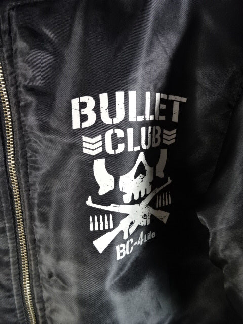 New Japan Pro Wrestling × Shimamura BULLET CLUB MA-1 Jacket